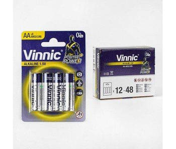 Батарейки "Vinnic" Alcaline, ціна за 4 шт C56892