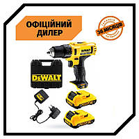 Профессиональный аккумуляторный шуруповерт DeWalt DCD710D2 (10.8 В, 2 А/ч, двухскоростной) Топ 3776563