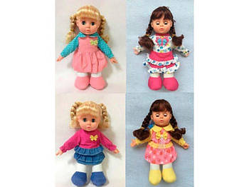Лялька м'яконабивна, 28см, музична LY3001-2-3-4 G-Rich