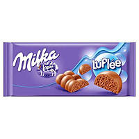 Шоколад Milka Luflee 100г, 1шт