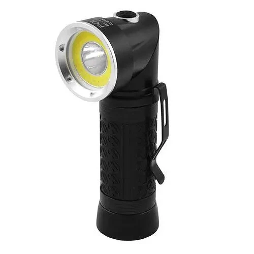 Ліхтар ручний BL-1822-T6+COB (білий + червоний) + магніт + ЗУ220/12В + 18650 (3хААА) (4 режими), фото 1