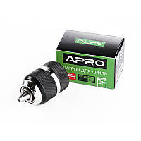 Патрон для дрилі швидкозажимний 1/2-20, 2,0-13мм APRO