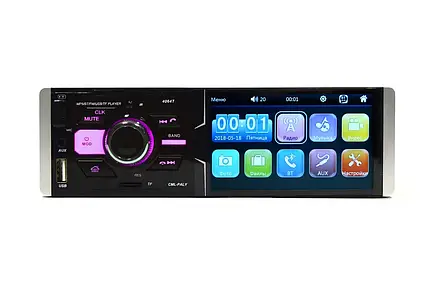 Автомагнітола 4064T Bluetooth/USB/AUX Сенсорний екран, фото 2