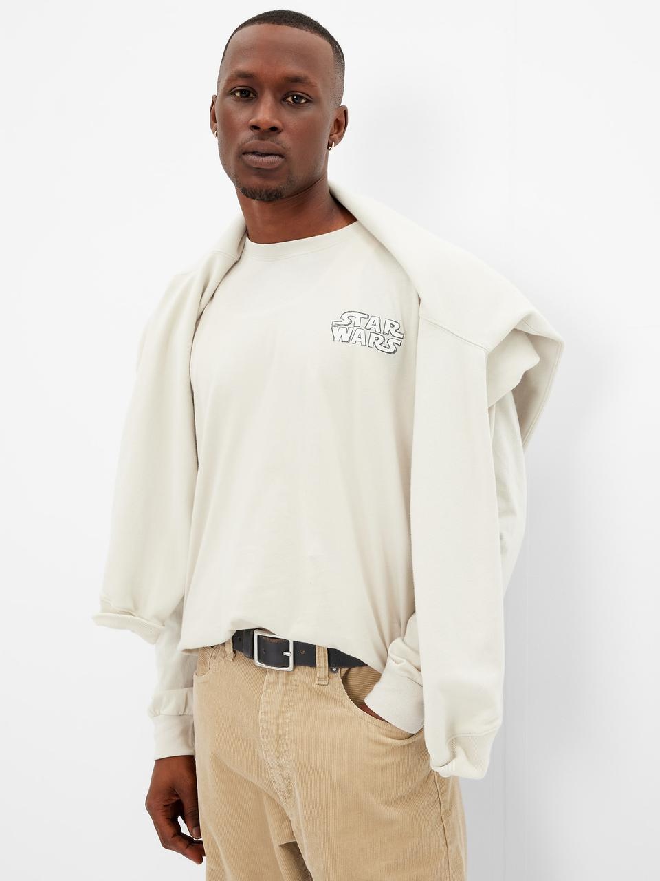 Чоловічий лонгслів GAP Star Wars оригінал, фото 1