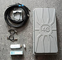 Комплект 4G модем ZTE MF79U c планшетной антенной 2x16dBi (800-2700 Мгц)