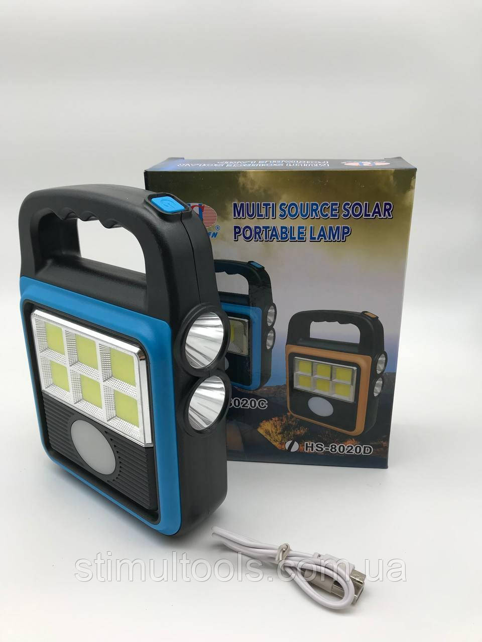 Ліхтар лампа Solar LED light HS-8020 BATTERY (A-2301A)