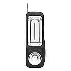 Ліхтар-прожектор 5в1 із сонячною панеллю і PowerBank (4000мАг) CL-830, Чорний / Ліхтар світлодіодний, фото 6