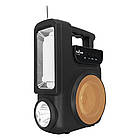 Ліхтар-прожектор 5в1 із сонячною панеллю і PowerBank (4000мАг) CL-830, Чорний / Ліхтар світлодіодний, фото 4