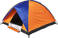 Палатка Skif Outdoor Adventure II, 200x200 cm (3-х местная), ц:orange-blue