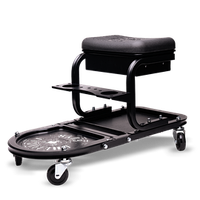 Стілець м'який детелера Soft Stool Ultimate Rolling Detailing & Utility Cart ACC618