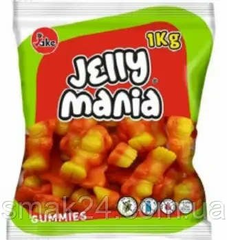 Желейні цукерки Мавпочки БЕЗ ГЛЮТЕНУ І ЛАКТОЗИ Jelly Mania Gummies 1кг Іспанія