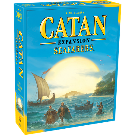 Catan Мореходи доповнення (коробка англійською, правила російською), фото 1