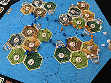 Catan Мореходи доповнення (коробка англійською, правила російською), фото 4
