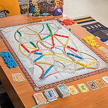 Настільна гра Квиток на потяг Америка / Ticket to Ride America / USA + правила УКРАЇНСЬКОЮ, фото 5
