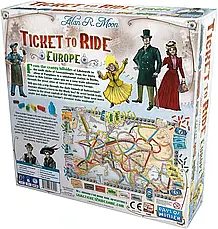 Ticket to Ride Europe Настільна гра Квиток на потяг Європа + правила українською, фото 4
