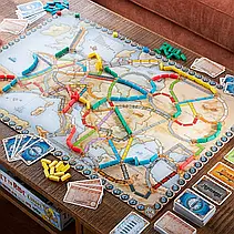 Настільна гра Ticket to Ride Europe / Квиток на потяг Європа + правила на українською в комплекті, фото 6