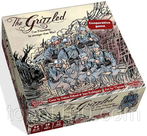 Настільна гра The Grizzled (Брати по зброї; коробка англійською) + правила російською