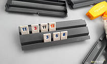 ОРИГІНАЛ! Настільна гра Rummikub (Руммікуб: Дорожня версія в пластиковому кейсі) + правила УКРАЇНСЬКОЮ, фото 6