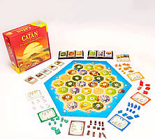 Настільна гра Catan 25th Anniversary Edition (Колонізатори + розширення 5-6 + додаток Майстри) + правила УКРАЇНСЬКОЮ, фото 4