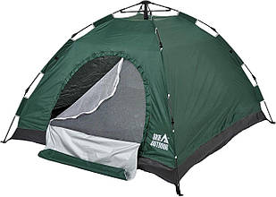 Намет з автоматичним каркасом 3-місний Skif Outdoor Adventure Auto 200x200 см, зелений