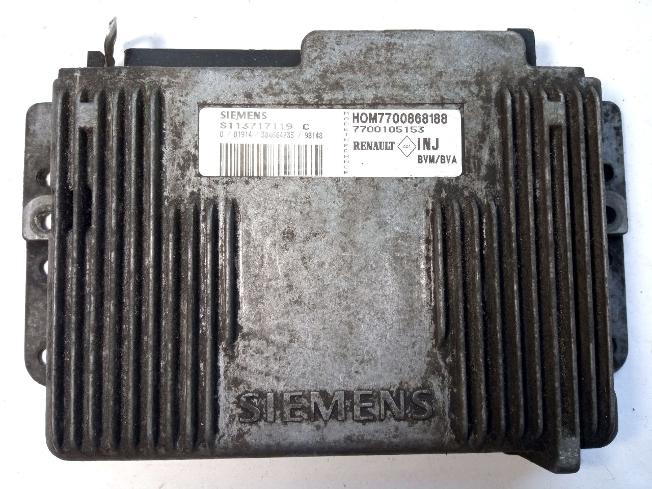 Електронний блок керування renault S113717119C / S113717119 C / 7700868188