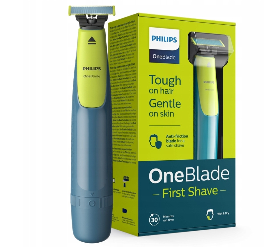 Тример Philips OneBlade First Shave QP2515/16 — Купить Недорого на Bigl ...