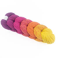 Retwisst Braid Rainbow (Ретвісст) № 7610 (Пряжа-нитки для сумок з бавовной секційного фарбування)