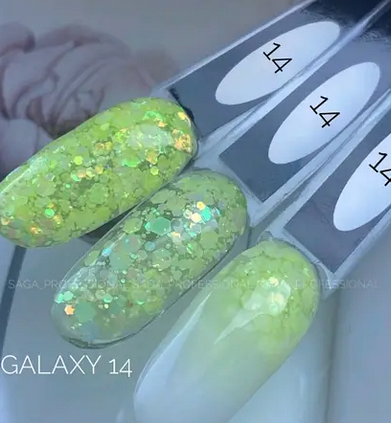 SAGA Galaxy glitter 14, 8 ml