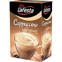 Розчинна кава LaFesta Cappuccino Cafe Creamy 1 блок  (8 коробок по 10 пак.)