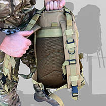 Тактичний рюкзак система Молле Мультиком 25 л для військових, фото 3