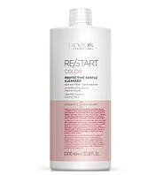 Безсульфаный шампунь для окрашенных волос Revlon Restart Color Protective Gentle Cleanser Shampoo 1000 ml