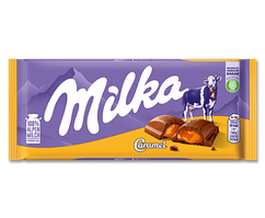 Шоколад Milka Caramel 100г, 1шт