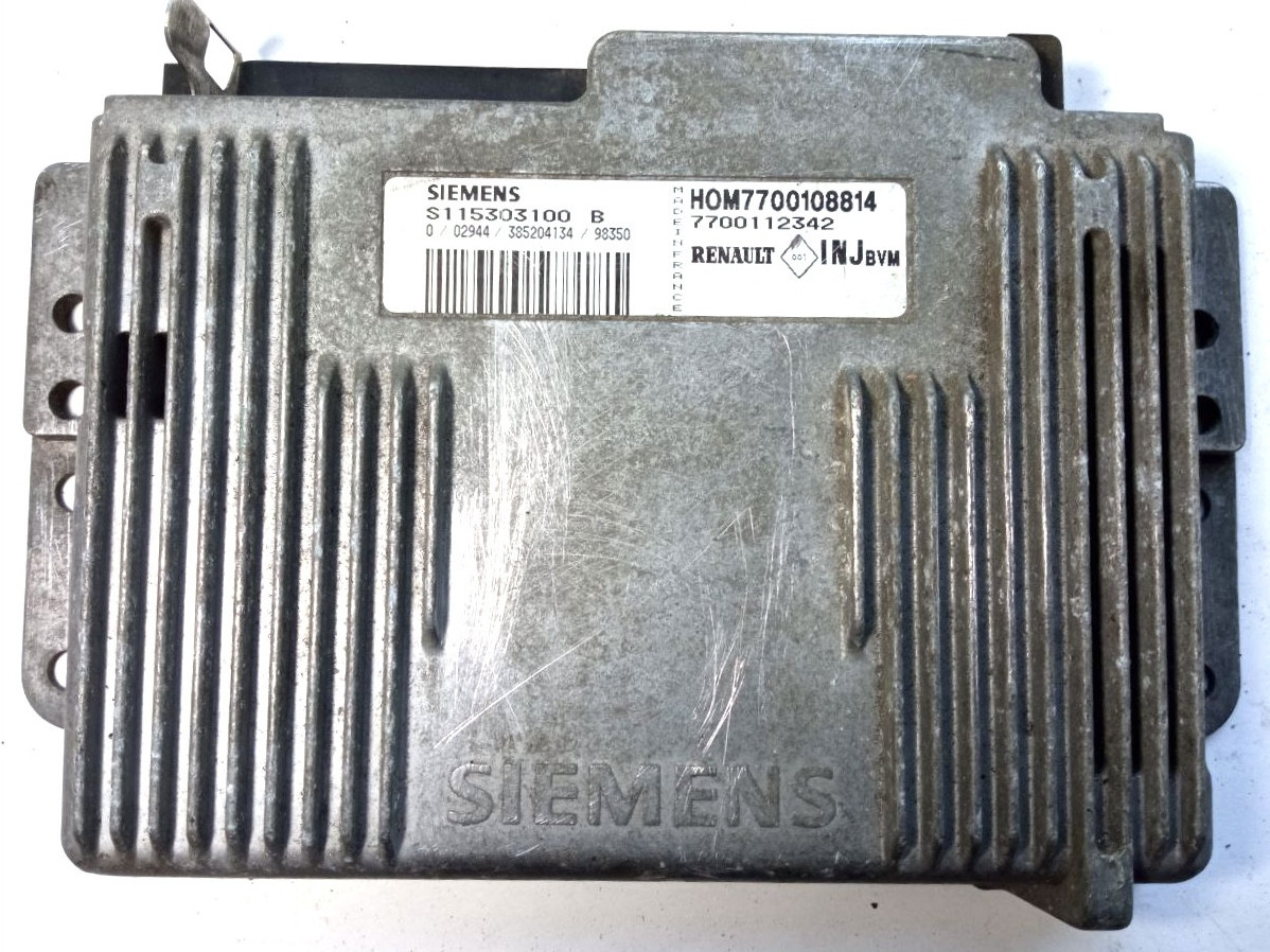 Електронний блок керування renault S115303100B / 7700108814 / s115303100 b