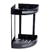 Полиця для рушників чорна Platinum LNC 020