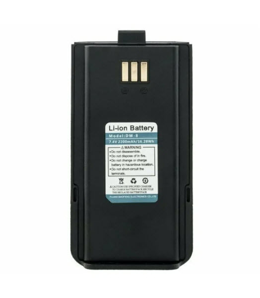 Оригінальний акумулятор DM-8 2200 mAh для рації Baofeng BF-H6 та DM-1801, DR-1801UV