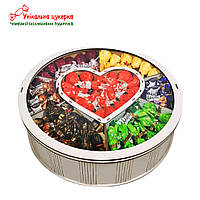 Набор конфет в деревянной подарочной коробке №109, 3,5 кг, (38х38х10 см)