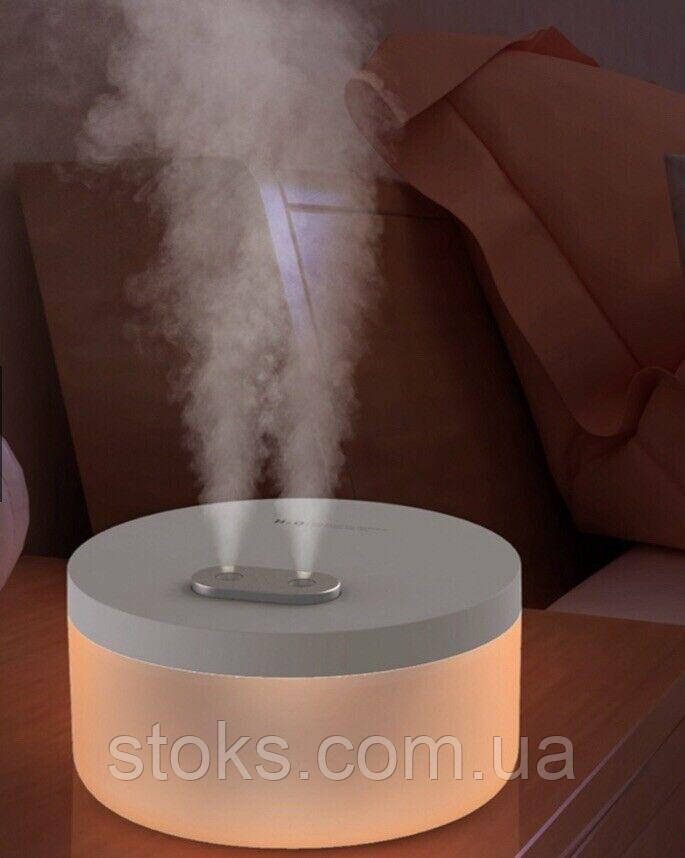 Уцінка Міні Зволожувач H2O 1л Модель DQ-111 Білий, фото 1