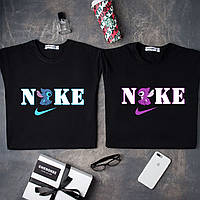 Крутые футболки для пары на подарок «NIKE»