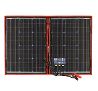 Солнечная батарея с контролером и USB портативная складная легкая на 100 Ват походная єлектростанция