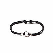 Шнурок для адресника Dog Walking 20-35 см чорний, фото 2