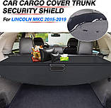 Шторка багажника Lincoln MKC 2014 2015 2016 2017 2018 2019 ролет накладка полка полиця, фото 2