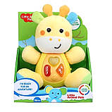 М'яка музична іграшка Жирафік (звук, підсвічування, англійське озвучення) 1913-6, фото 2