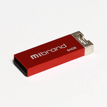 USB флешка Mibrand Chameleon 64GB Red (MI2.0/CH64U6R)