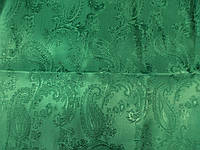 Подкладка вискозная Огурцы (зеленый) (арт. 0375) Отрез 1,17 м