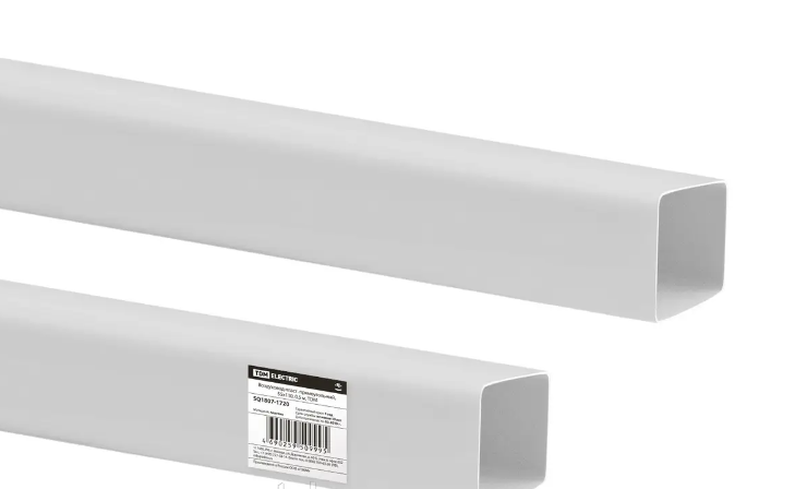 Повітропровід пласт.прямокутний, 55х110, 0,5м Арт.40067 TDM