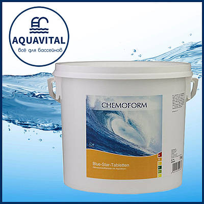 Активний кисень у таблетках 200 г +100 гр, Chemoform Blue Star Tabletten (5 кг)