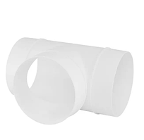 Трійник для круглих повітропроводів, D100 Арт.40076 TDM