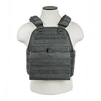 Плитоноска ncstar tactical plate carrier pals серый оксфорд США