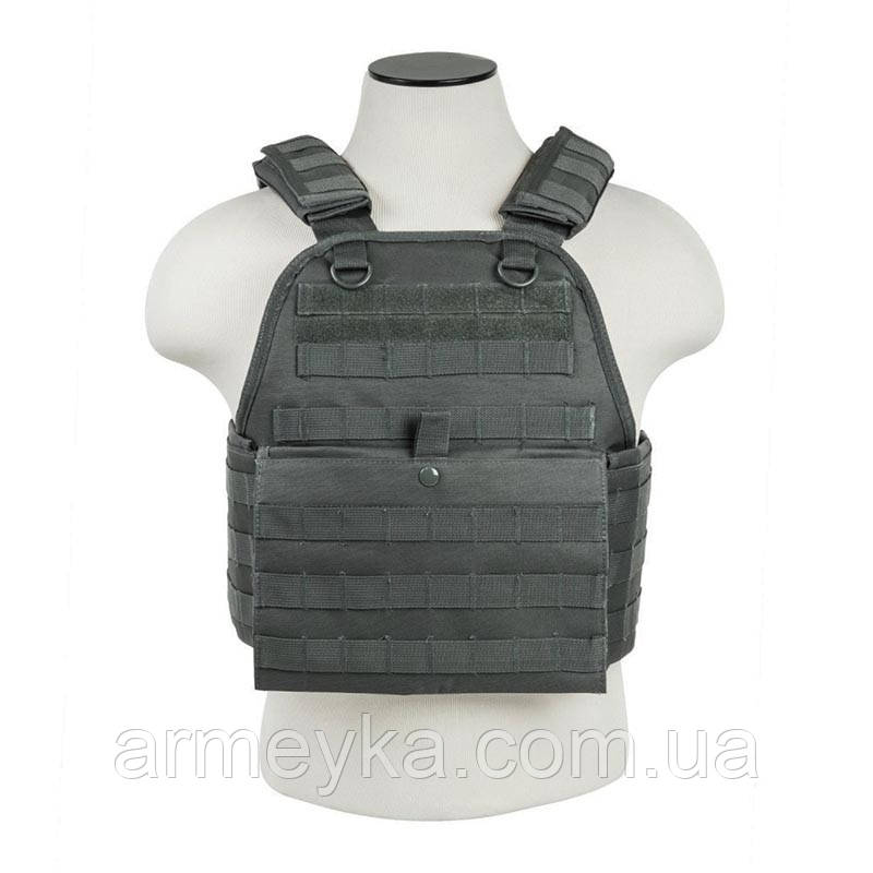 Плитоноска, ncstar tactical plate carrier pals, сірий, оксфорд, США