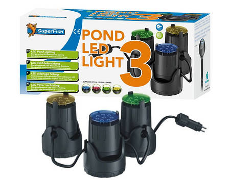 Superfish Pond LED Light 3 - підсвітка, світильники для ставка, водоспаду, водойми, фото 1